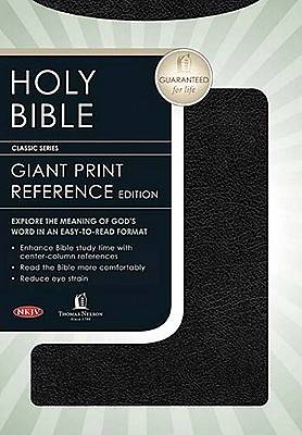 Picture of Nelson Classic Giant Print Center Column Reference Bible
