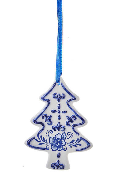 Picture of Delft Blue Tree Ornament