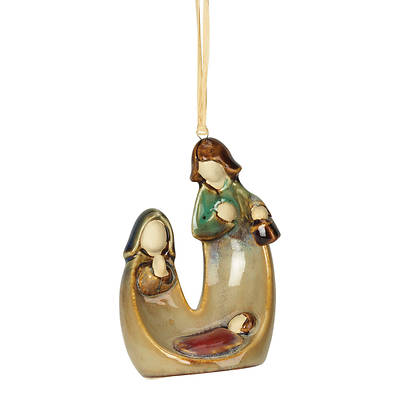 Picture of Ceramic Holy Family Ornament