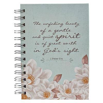 Picture of Journal Small Wirebound - Light Blue Unfading Beauty
