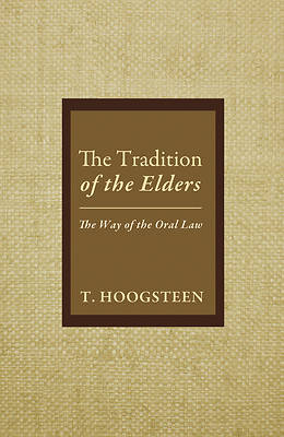 Picture of The Tradition of the Elders