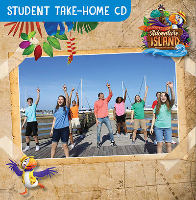 Picture of Vacation Bible School (VBS) 2021 Discovery on Adventure Island Student Take-Home CD (Pkg of 6)