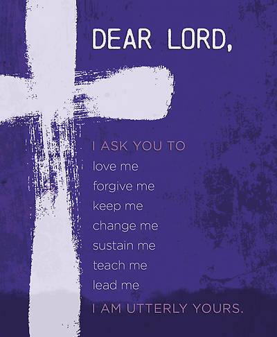 Picture of Dear Lord I Ask You Ash Wednesday Legal Size Bulletin