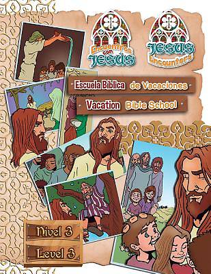 Picture of Vacation Bible School (VBS) 2017 Jesus Encounters Bilingual Level 3 Student Lessons