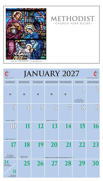 Picture of Ashby United Methodist Calendar 2027