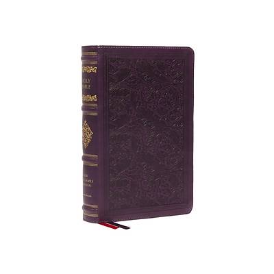 Picture of Nkjv, Personal Size Reference Bible, Sovereign Collection, Leathersoft, Purple, Red Letter, Comfort Print