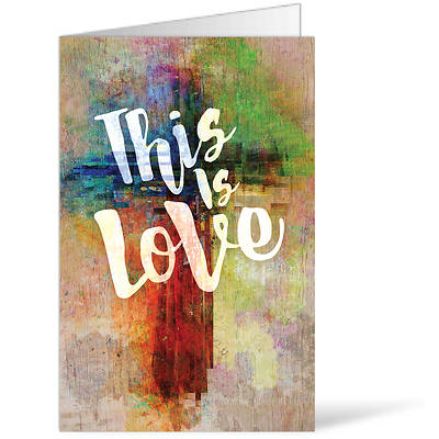 Picture of This is Love Easter Regular Size Bulletin