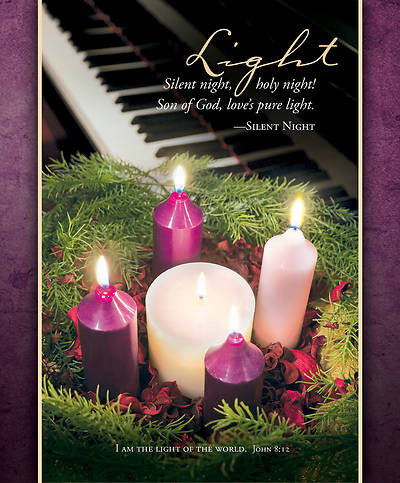 Picture of Light Advent Legal Size Bulletin