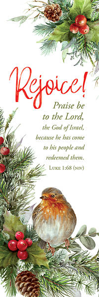 Picture of Adults Christmas Rejoice! Bookmarks