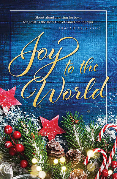 Picture of Joy to the World Christmas Bulletin Regular