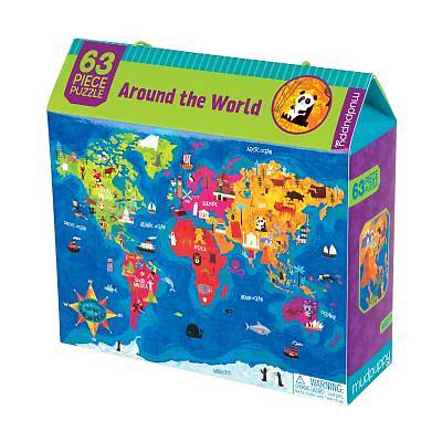 Picture of Around the World 63 Piece Puzzle