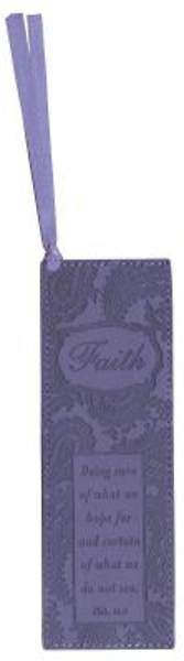 Picture of PRUPLE LUXLEATHER FAITH PAGEMARKER