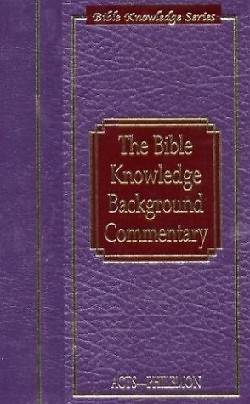 Picture of The Bible Knowledge Background Commentary