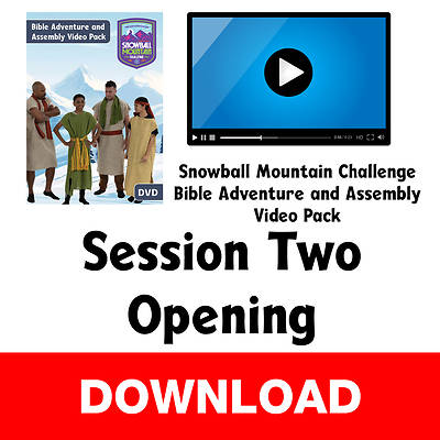 Picture of VBS 2026 Snowball Mountain Challenge Bible Adventure Video Session Two - Opening