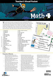 Picture of Math Grade 4 Teacher Visual Packet 3rd Edition