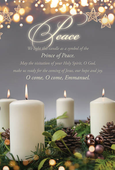 Picture of Peace Advent Week 4 Regular Size Bulletin