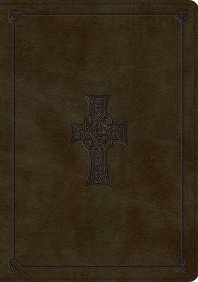 Picture of ESV Study Bible (Trutone, Olive, Celtic Cross Design)