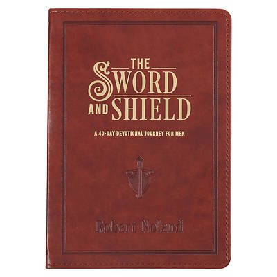 Picture of The Sword and Shield a 40 Day Devotional for Men, Vegan Leather