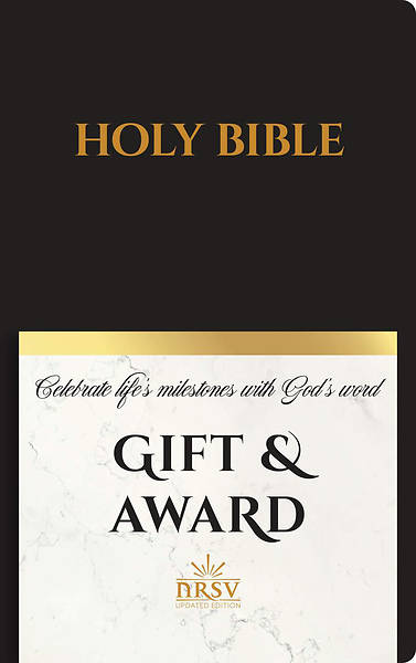 Picture of NRSV Updated Edition Gift & Award Bible (Imitation Leather, Black)