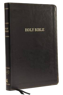 Picture of KJV, Thinline Bible, Large Print, Imitation Leather, Black, Red Letter Edition