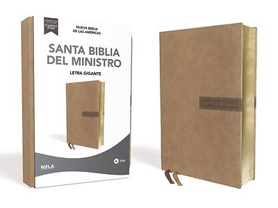 Picture of Nbla, Santa Biblia del Ministro, Leathersoft, Beige