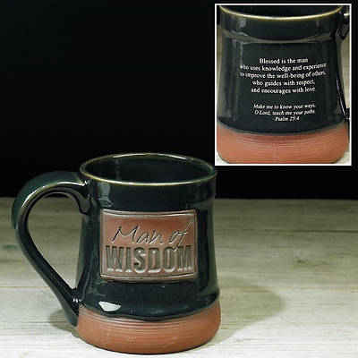 Picture of Man of Wisdom Pottery Mug