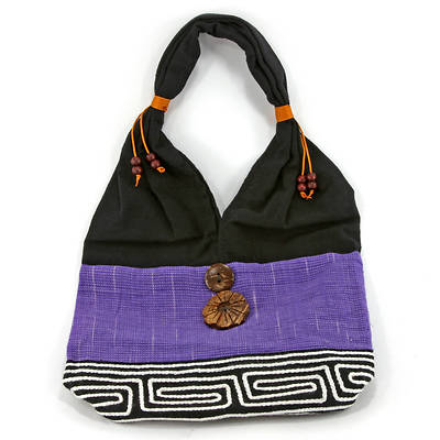 Picture of Thai Cloth Bag - Lavender