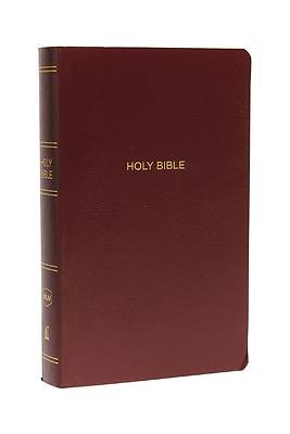 Picture of NKJV, Gift and Award Bible, Leather-Look, Burgundy, Red Letter Edition