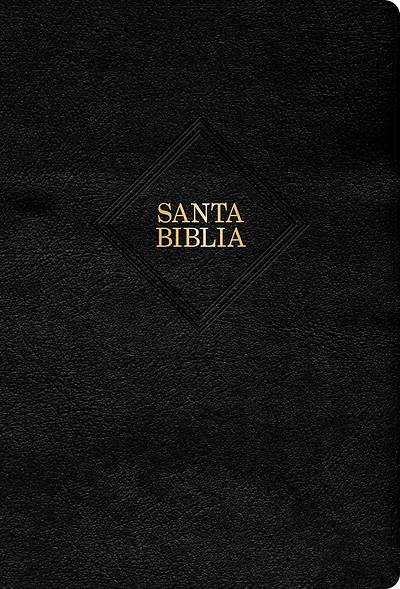 Picture of Rvr 1960 Biblia Letra Grande Tamaño Manual, Negro, Piel Fabricada Con Índice (Edición 2023)