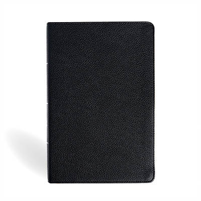 NASB Personal Size Giant Print Bible, Black Genuine Leather