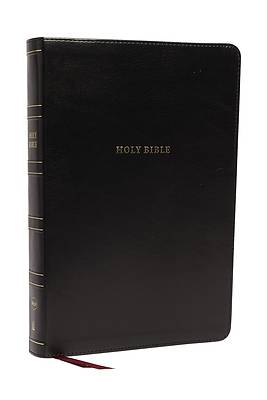 Picture of Nkjv, Reference Bible, Super Giant Print, Leathersoft, Black, Red Letter Edition, Comfort Print