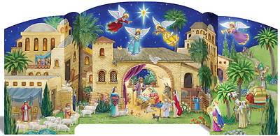 Picture of Bethlehem Nativity Advent Calendar