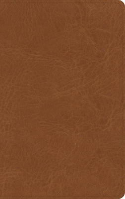Picture of NASB Single-Column Personal Size Bible, Tan Genuine Leather