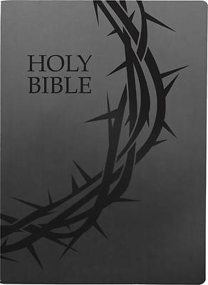 Picture of KJV Holy Bible, Crown of Thorns Design, Large Print, Black Ultrasoft