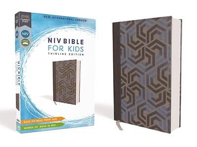 Picture of NIV Bible for Kids, Cloth Over Board, Blue, Red Letter Edition, Comfort Print