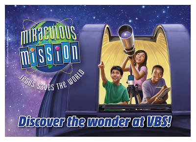 Picture of Vacation Bible School (VBS) 2019 Miraculous Mission VBS Postcards