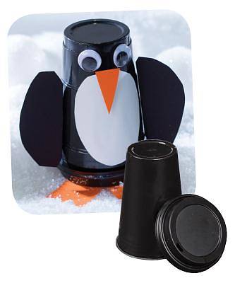 Picture of Vacation Bible School (VBS) 2018 Polar Blast Penguin Cup - Pkg of 10