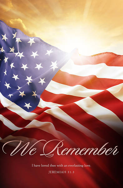 Picture of We Remember Patriot Day Regular Size Bulletin