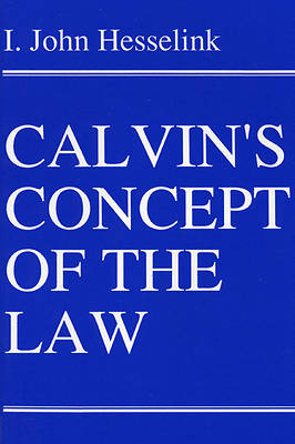 Picture of Calvin's Concept of the Law