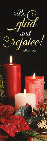 Picture of Be Glad and Rejoice Christmas 2' x 6' Banner2' x 6' Banner