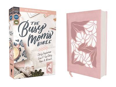 Niv, the Busy Mom's Bible, Leathersoft Over Board, Pink, Red Letter, Comfort Print