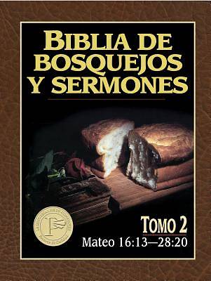 Picture of Biblia de Bosquejos y Sermones-RV 1960-Mateo V02 16-28