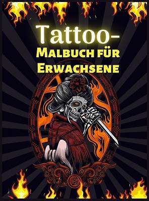 Picture of Tattoo-Malbuch für Erwachsene
