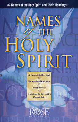 Picture of Names of the Holy Spirit Pamphlet