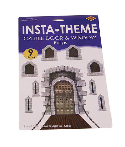 Picture of Vacation Bible School (VBS) 2017 Mighty Fortress Castle Doors and Windows