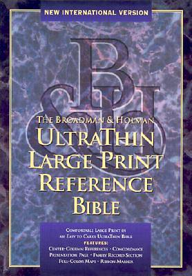Picture of Ultrathin Large Print Reference Bible