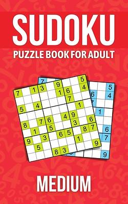 Picture of Sudoku puzzle book for adults medium