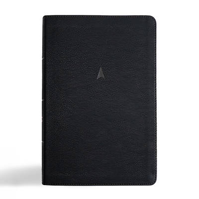 Picture of CSB Men's Daily Bible, Black Leathertouch
