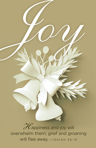 Picture of Joy Paper Art Advent Bulletin (Pkg of 50)