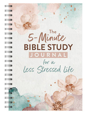 Picture of The 5-Minute Bible Study Journal for a Less Stressed Life